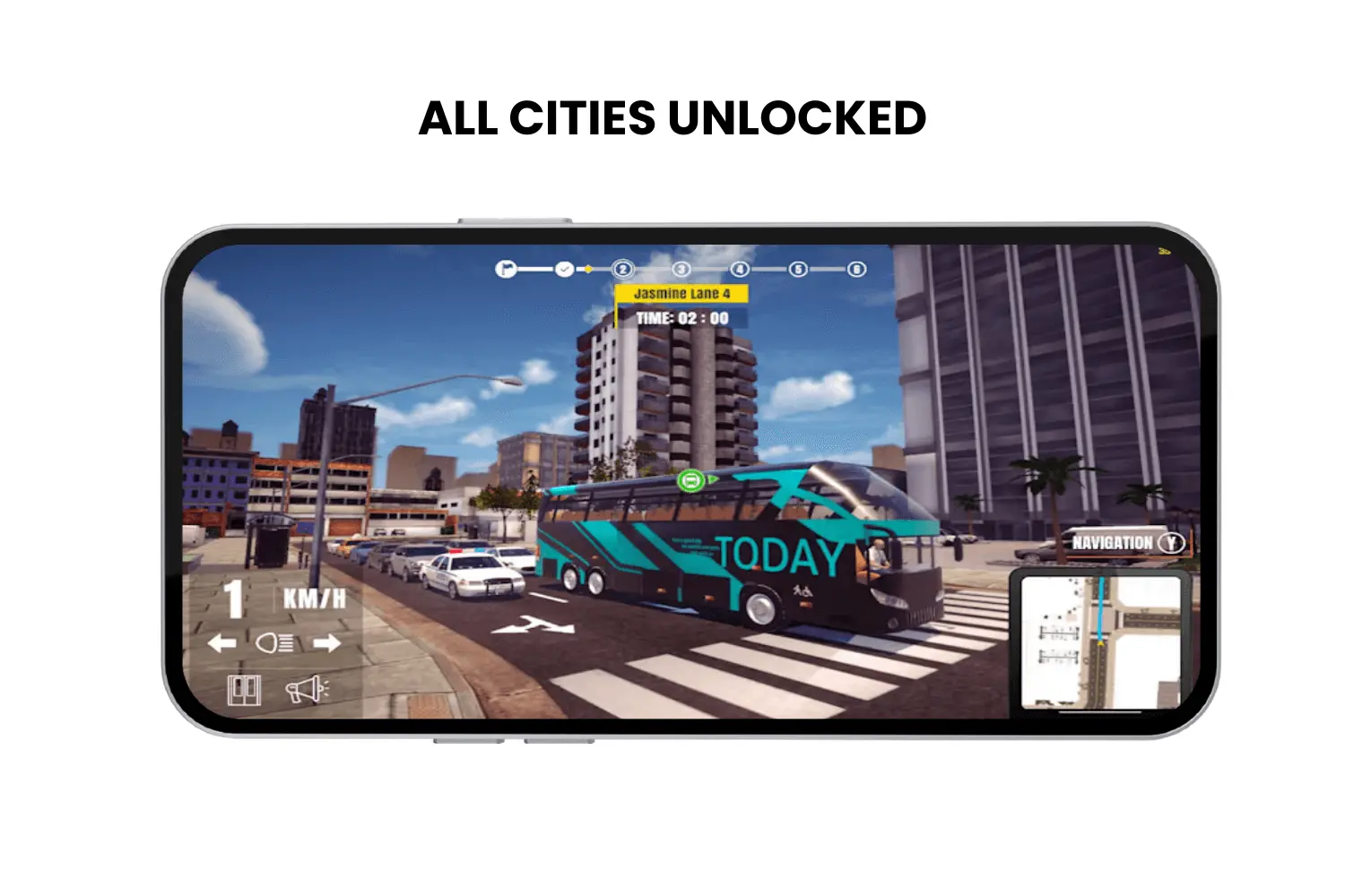 all cities unlocked