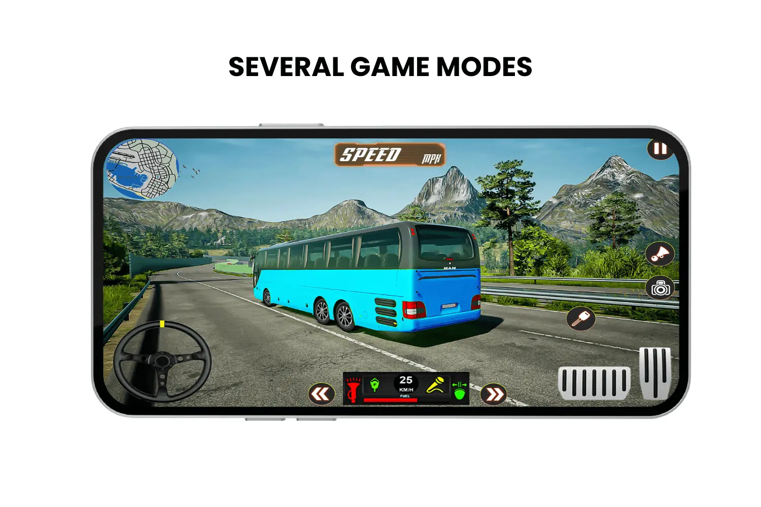 several game modes