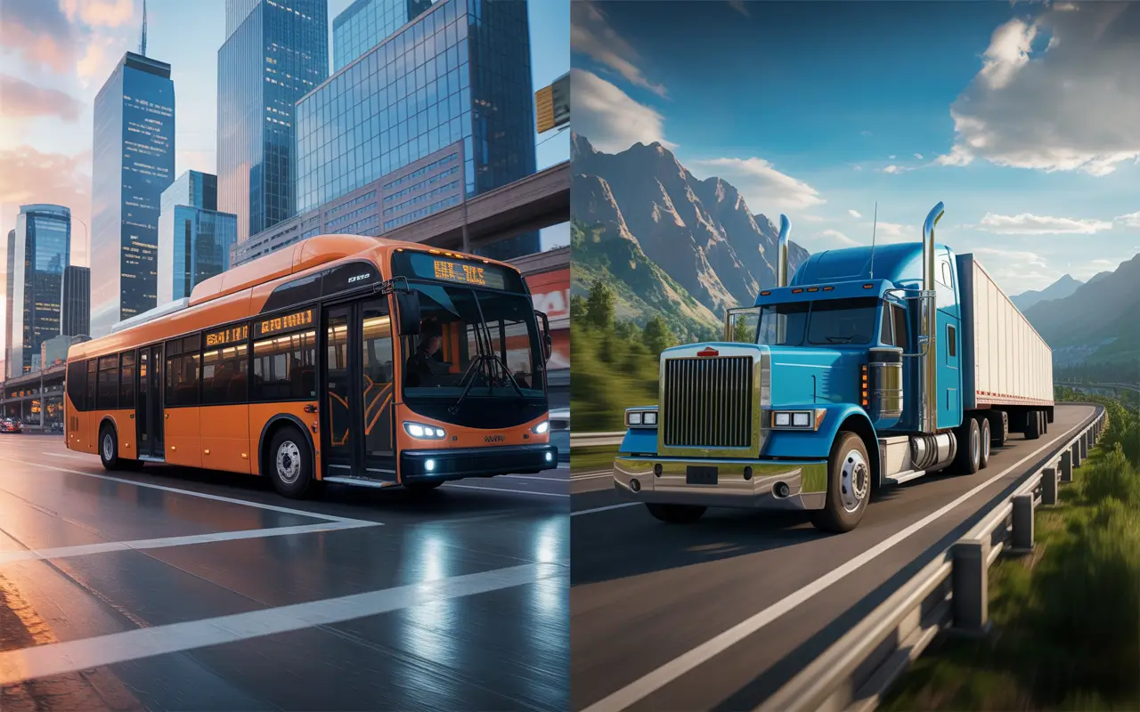 bus simulator ultimate vs truck simulator ultimate